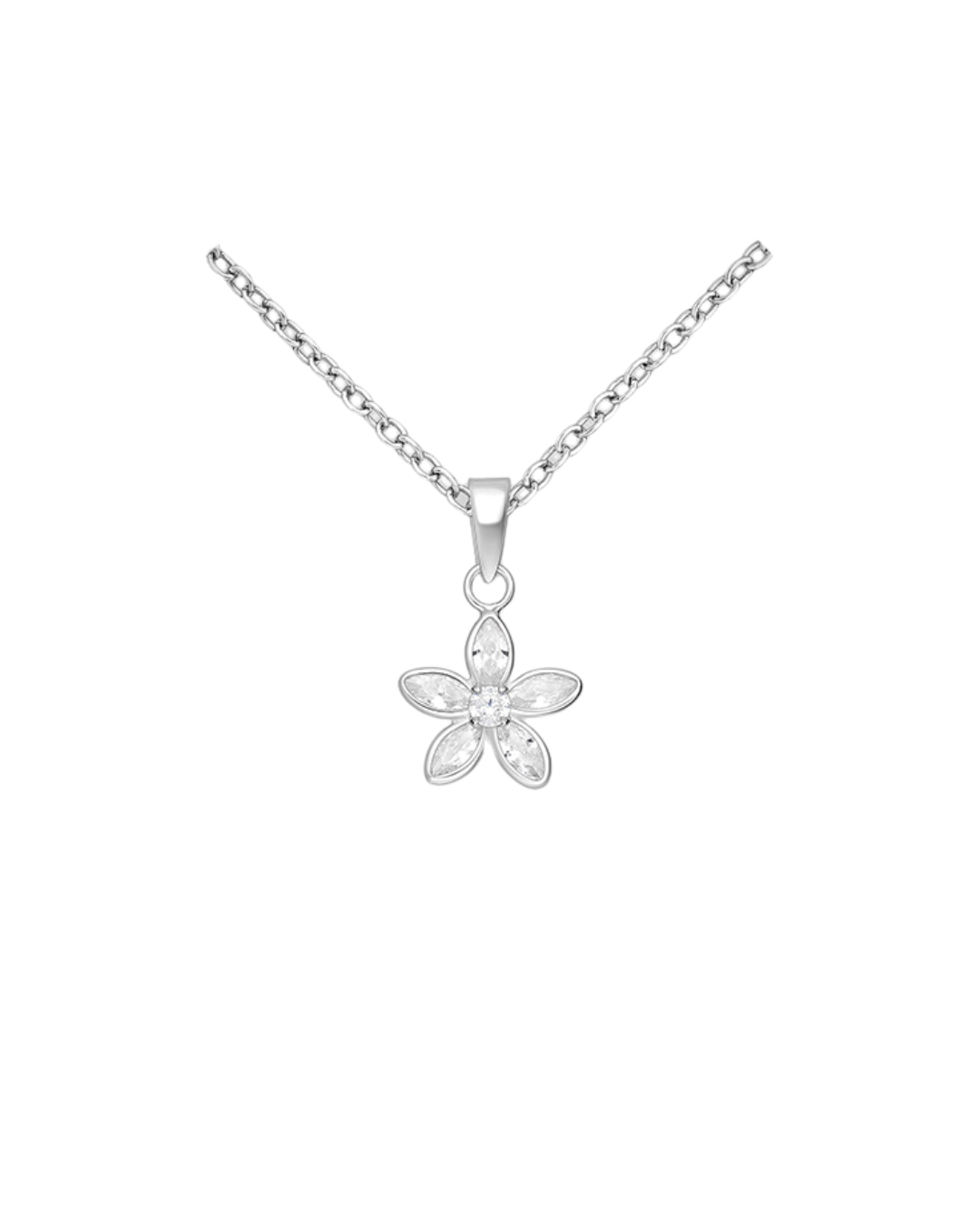 JUNI Flower Pendant Necklace