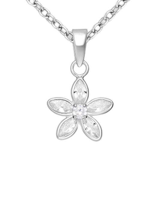 JUNI Flower Pendant Necklace