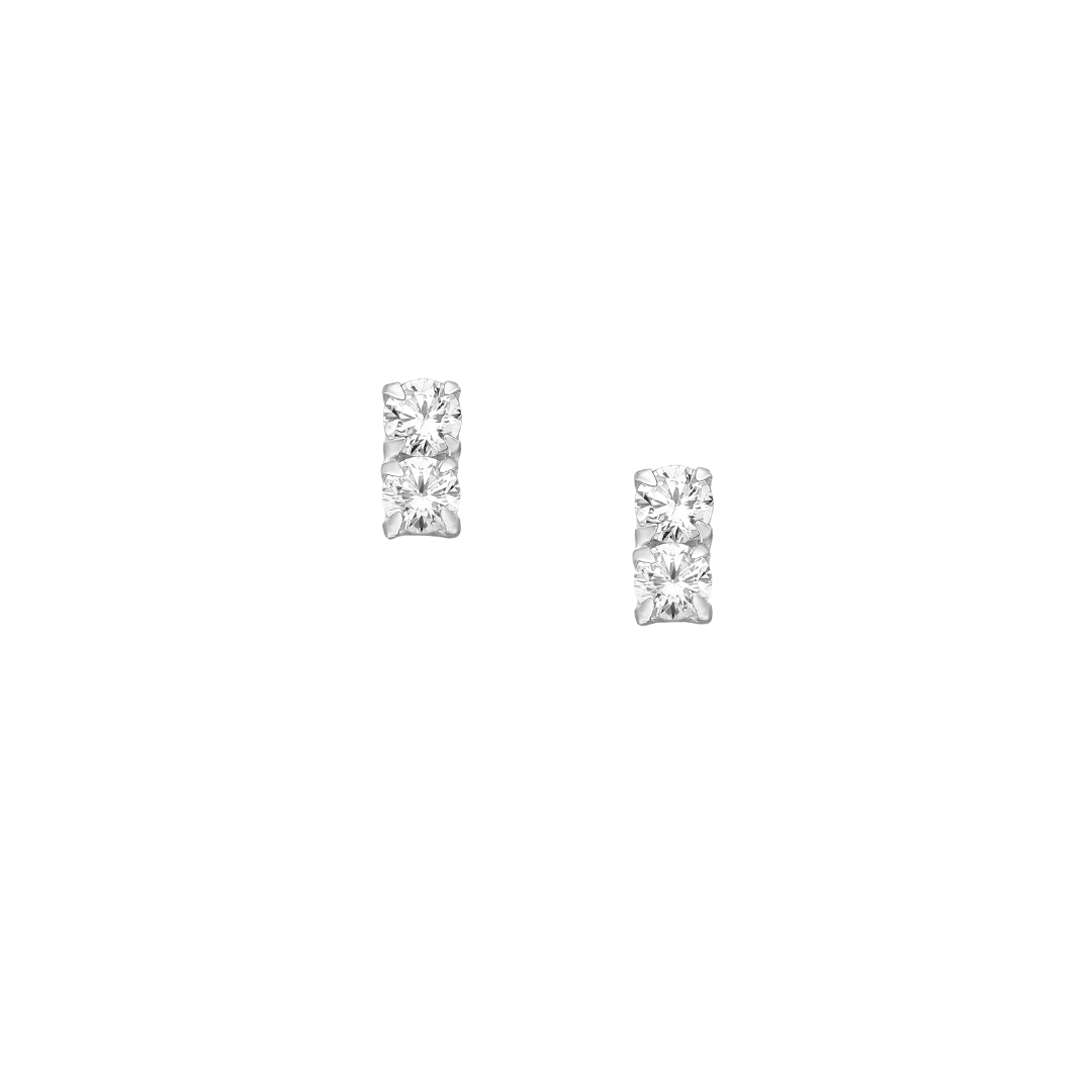 EMILY Double Stone Studs