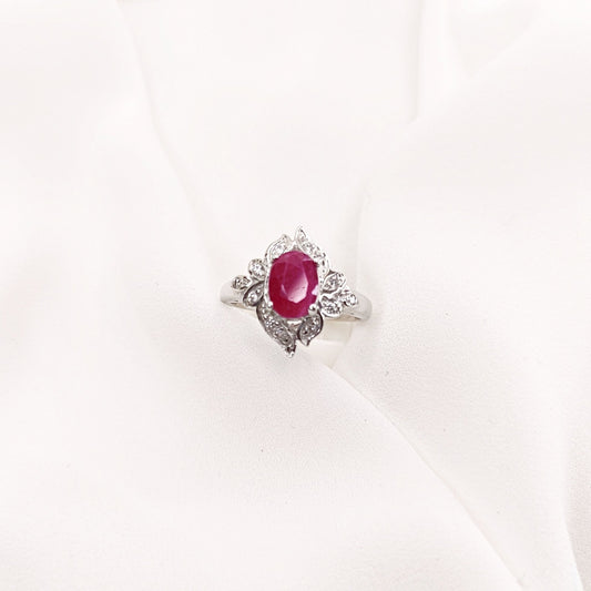 RUBINA Raw Ruby Ring